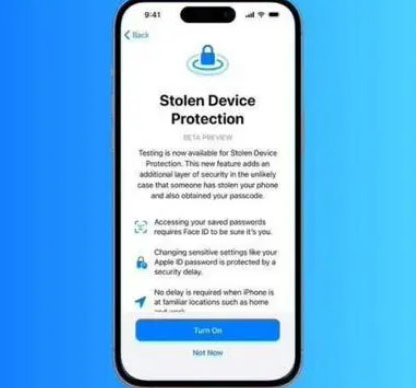 坡心镇苹果授权维修店分享被盗设备保护功能开启方法 