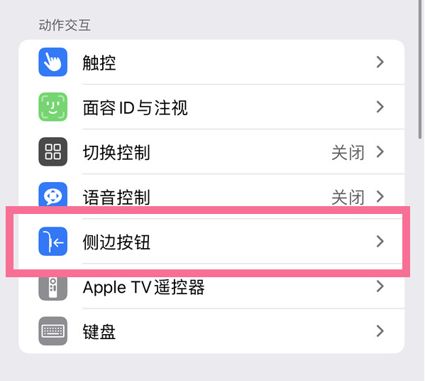 坡心镇苹果14维修店分享iPhone14 Plus侧键双击下载功能关闭方法 